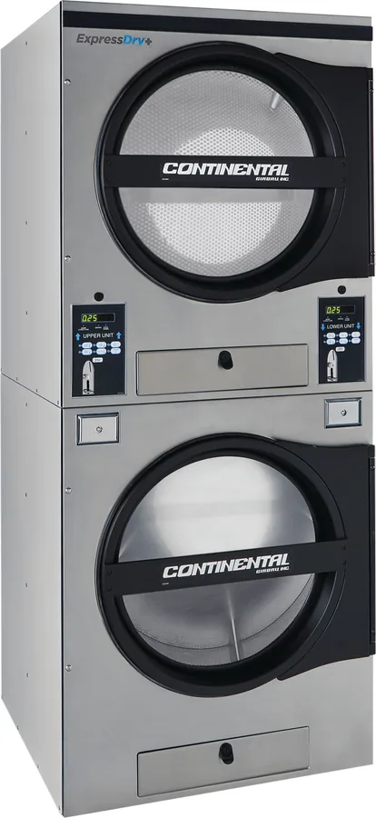 Continental ExpressDry+ stacked two-pocket dryer